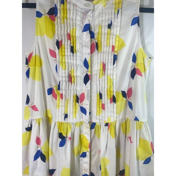 Kate Spade Graphic Print Dress - Women Size S - White - Picture 2 of 4